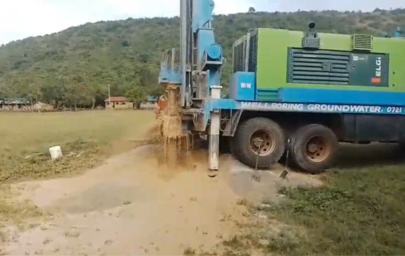 The Wellboring drilling rig.